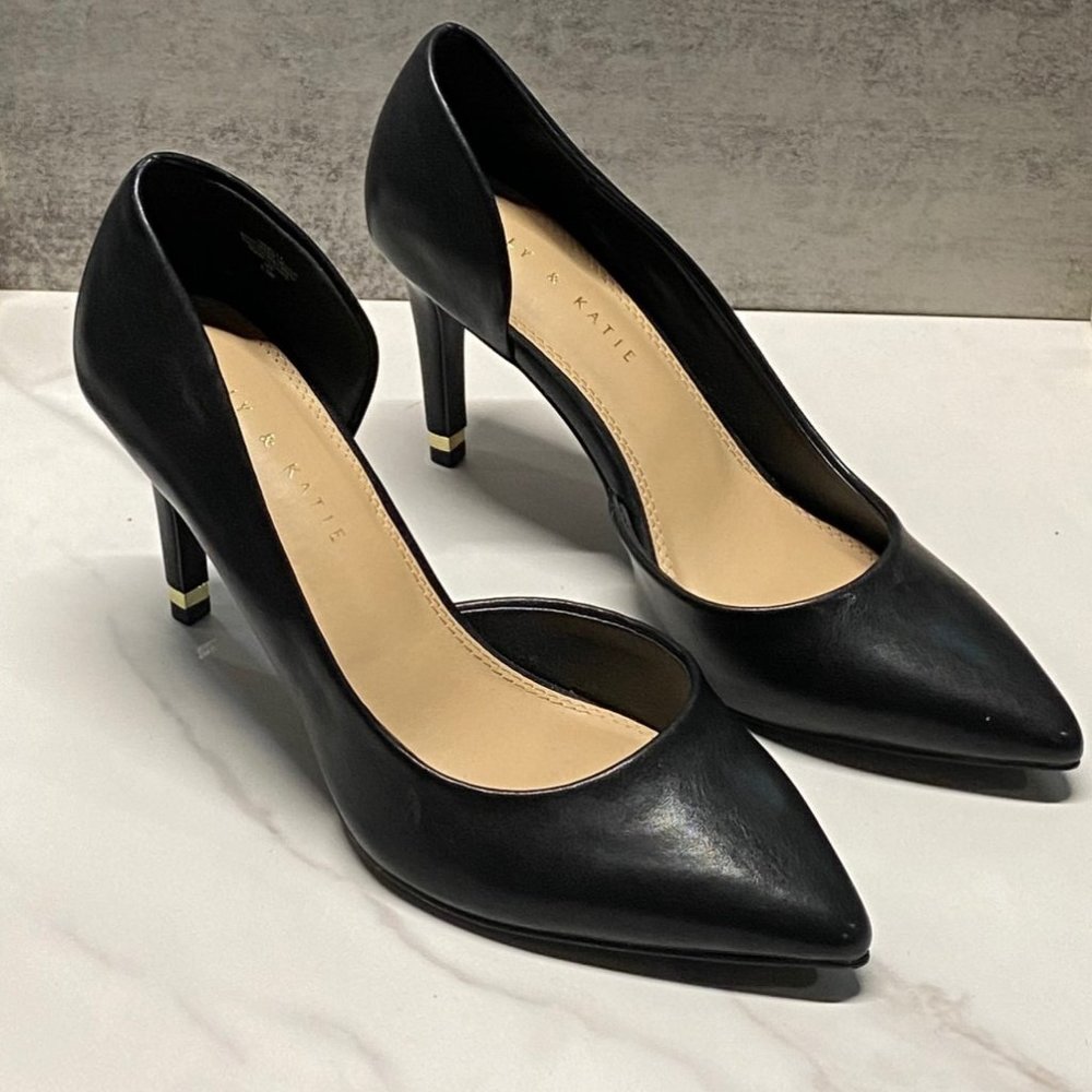 COPY - Kelly & Katie High Heel Pumps, Pointed Toe, Black, 8.5